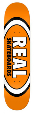 REAL Classic Oval Orange Deck 7.5