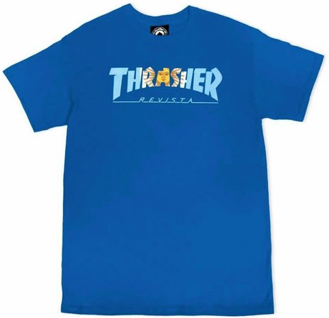 THRASHER MAGAZINE Argentina Skateboard T-shirt