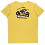 INDEPENDENT Youth T- Shirt Truck Co. Vintage Yellow