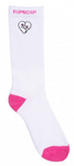 RIPNDIP - Love Nerm Mid Socks (White / Pink)