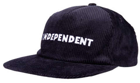 INDEPENDENT - CORD SNAPBACK CAP