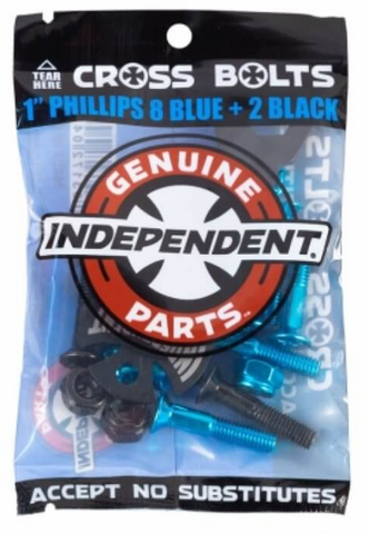 INDEPENDENT 1" Genuine Parts Phillips Hardware 1 in BLUE / BLACK
